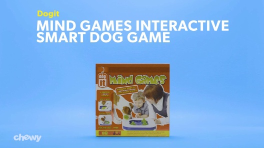 DOG IT MIND GAMES INTERACTIVE SMART TOY FOR SMALL & MEDIUM DOGS 3 GAMES IN  1