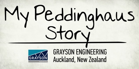 My Peddinghaus Story - Grayson Engineering - Auckland, New Zealand My Peddinghaus Story - Grayson Engineering - Auckland, New Zealand