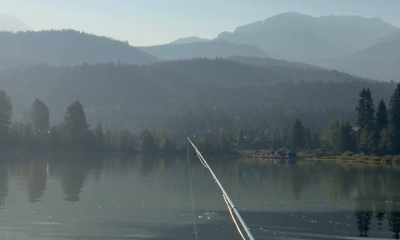 Fantastic morning on Green Lake, Whister.