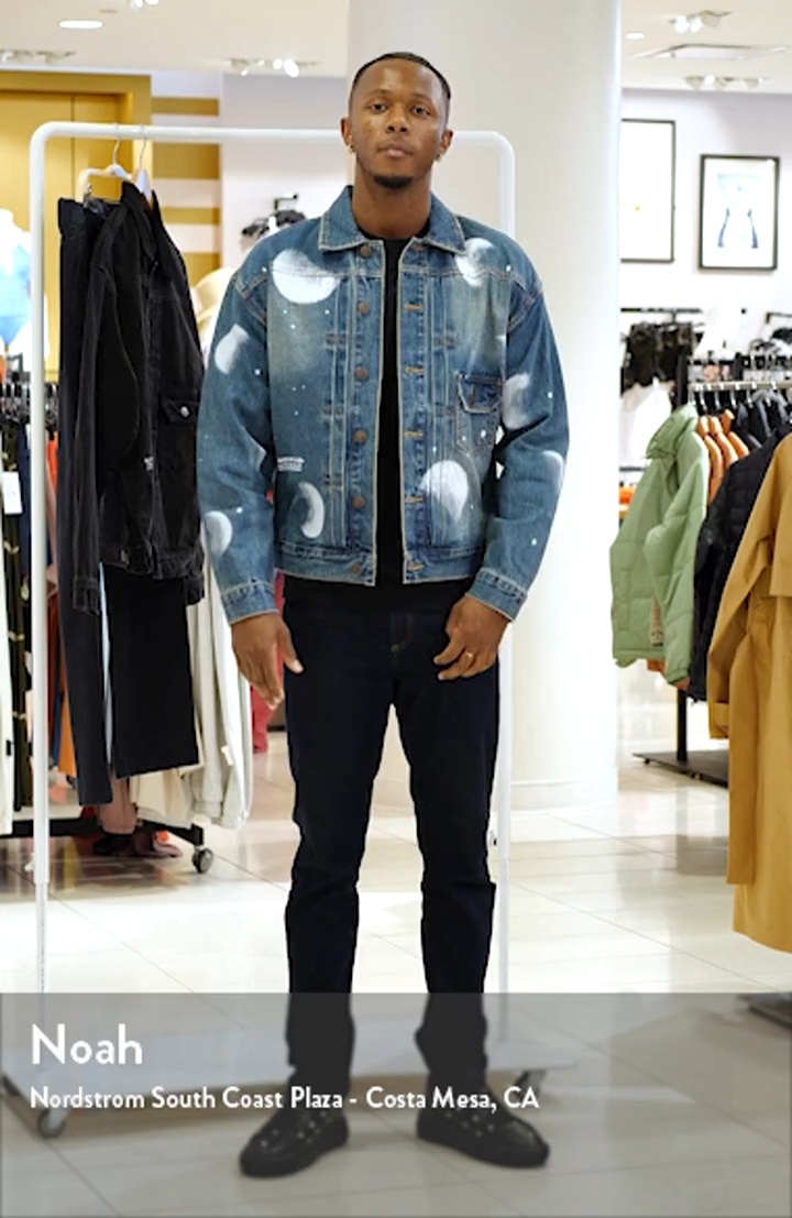 Billionaire Boys Club Galactica Oversize Painted Denim
