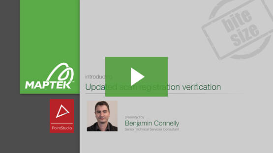 Introducing: Updated scan registration verification