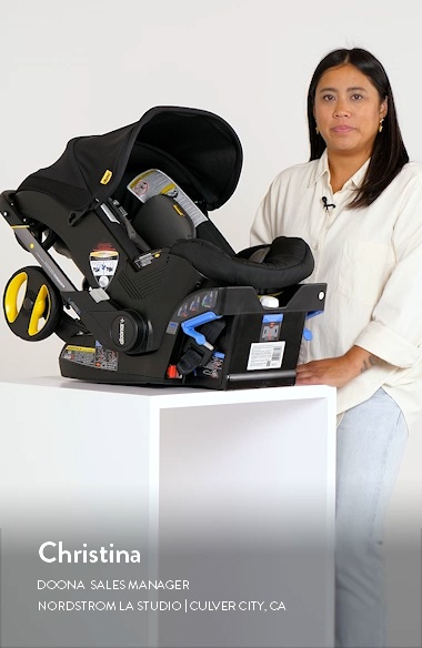 Convertible Infant Car Seat/Compact Stroller System with Base