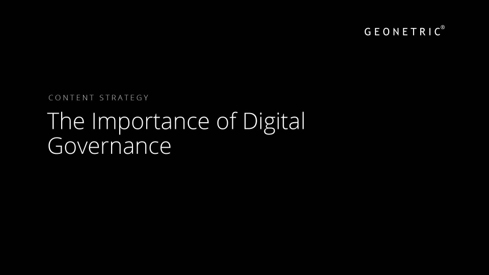 [Video] The Importance of Digital Governance for Healthcare Marketers