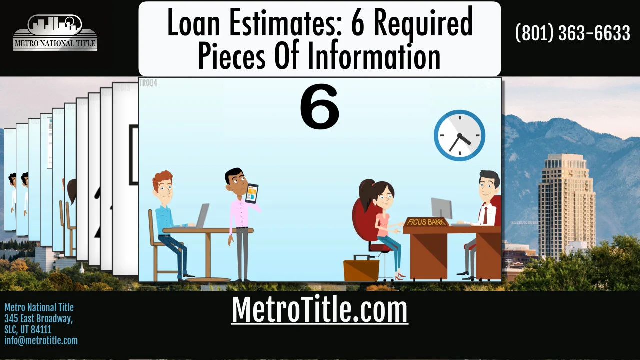 What 6 Pieces of Information Make A TRID Loan Application