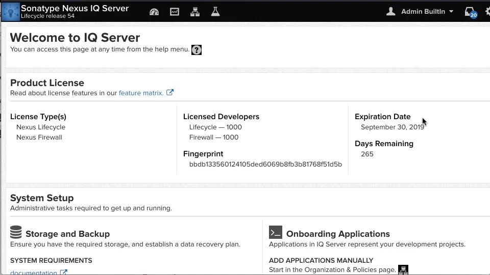 Getting Started with Sonatype Vulnerability Analysis