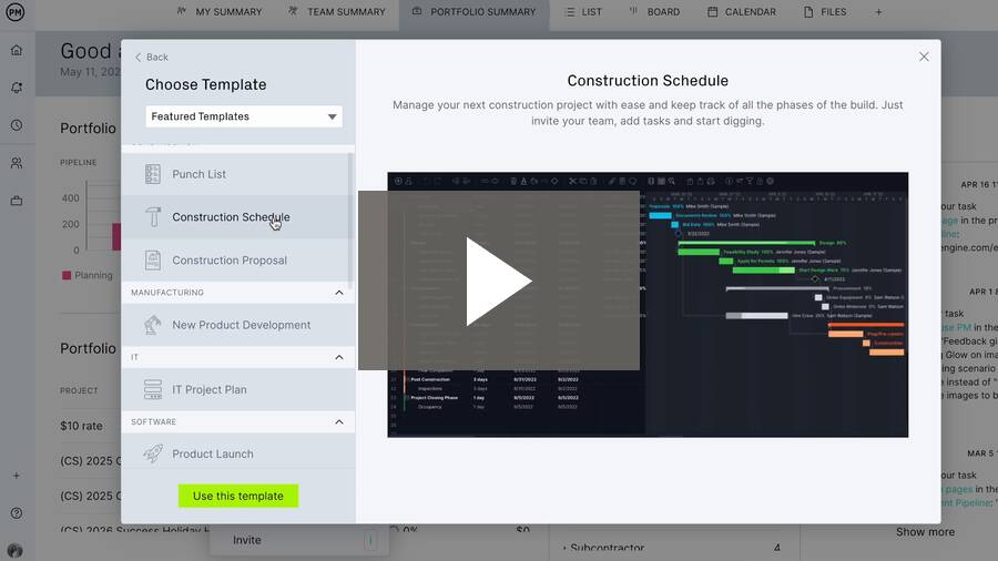 Project management training video (7b6vsa4edo)