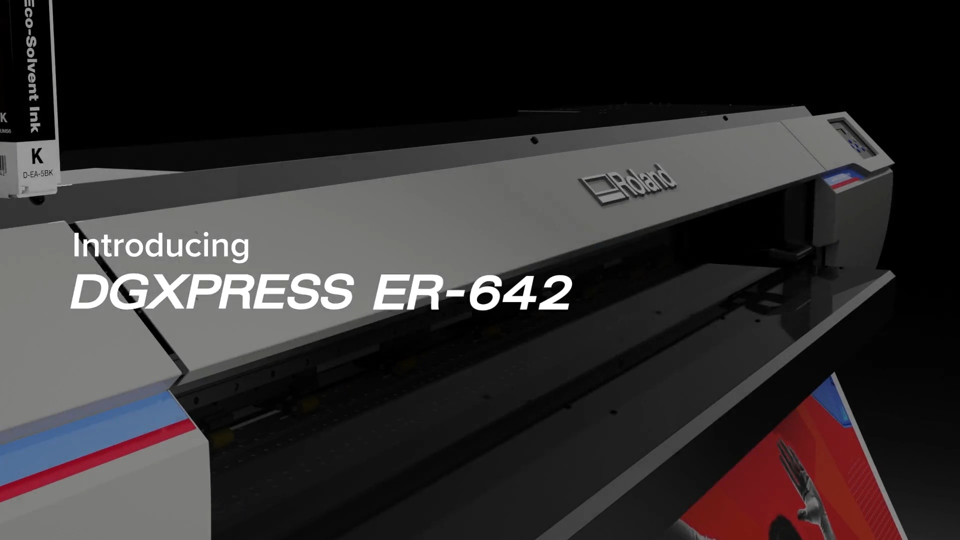 DGXPRESS ER Series Eco-Solvent Printer | Roland DGA
