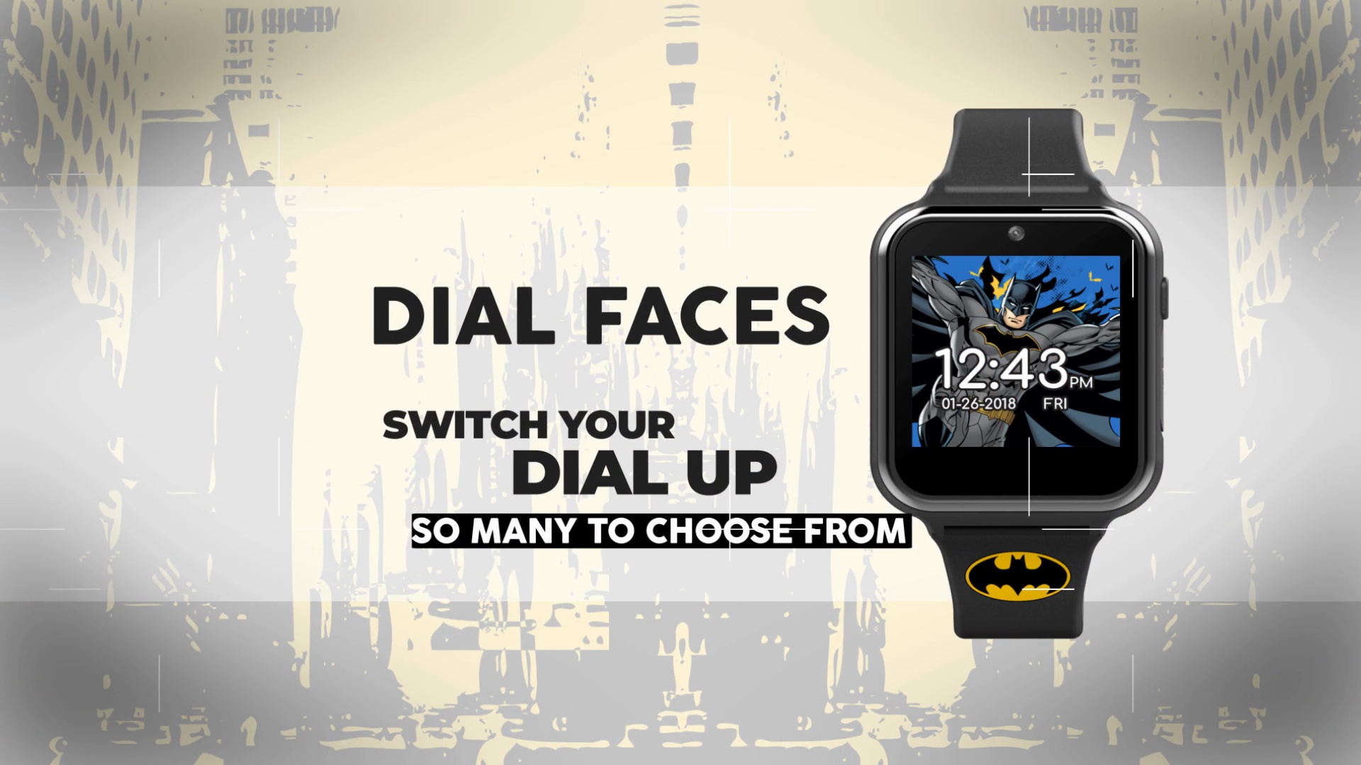 Kids smart best sale watch batman