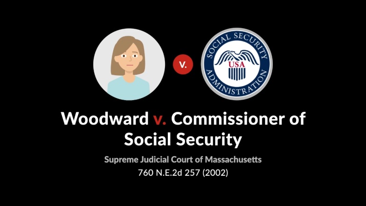 Woodward v. Commissioner of Social Security
