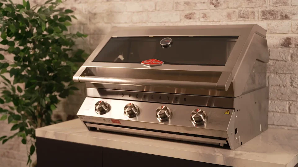 Beefeater 7000 Classic 4 Burner Built In BBQ BBG7640SA