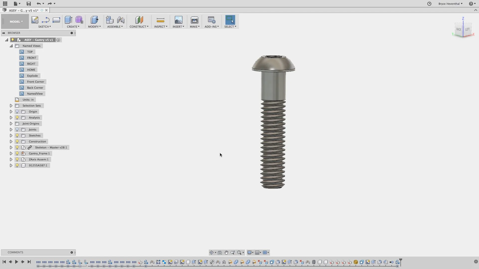 Fusion 360 Help | Mechanical Assemblies Fundamentals | Quick Tip ...