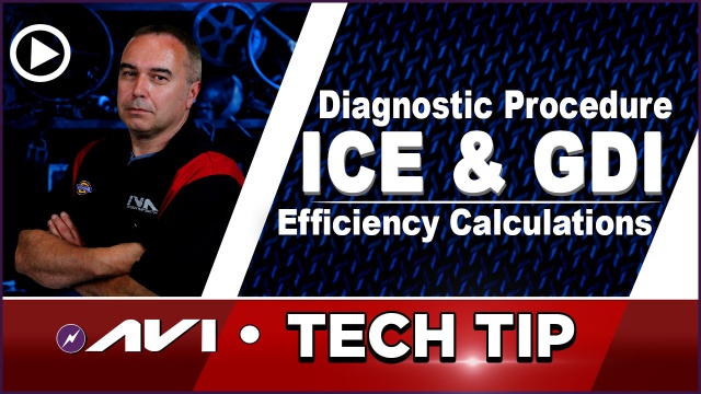 Diagnostic Procedure with ICE and GDI