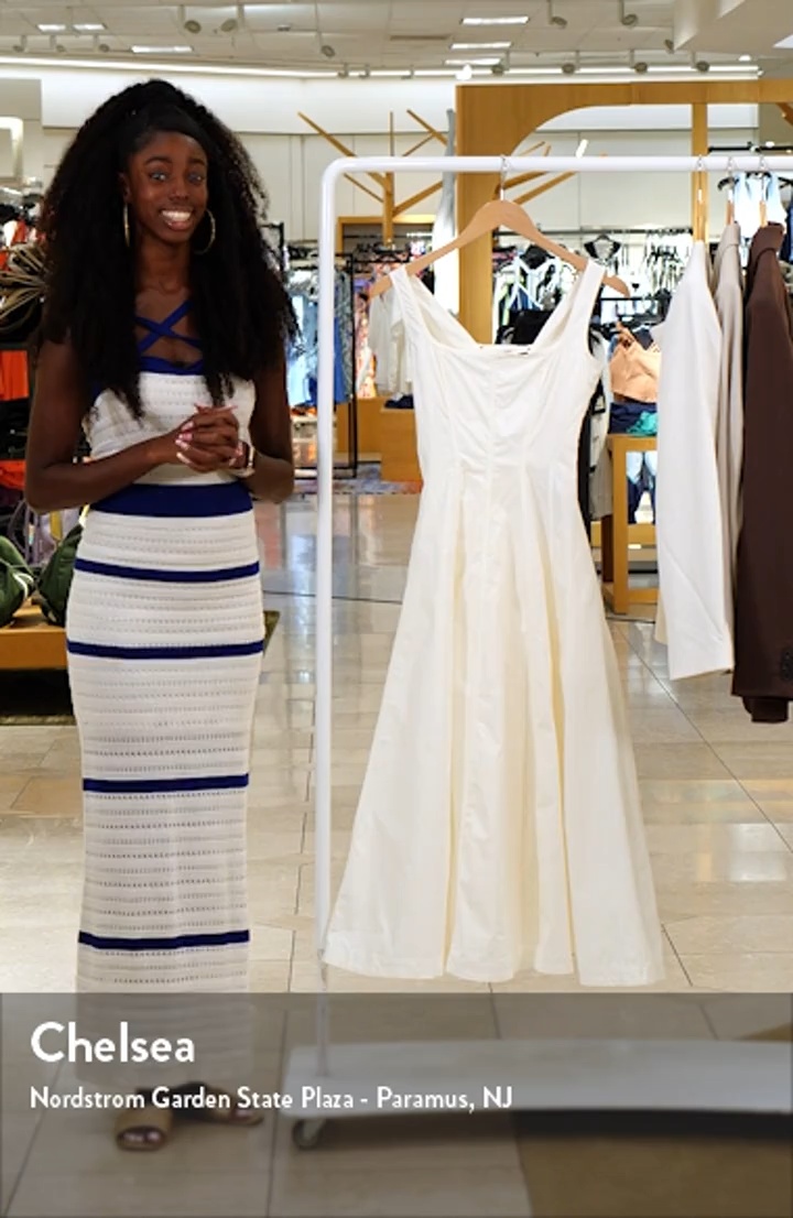 Mariabella A-Line Midi Dress