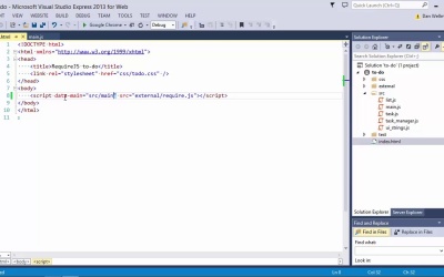Require JS Explained - The Main Script Entry Point