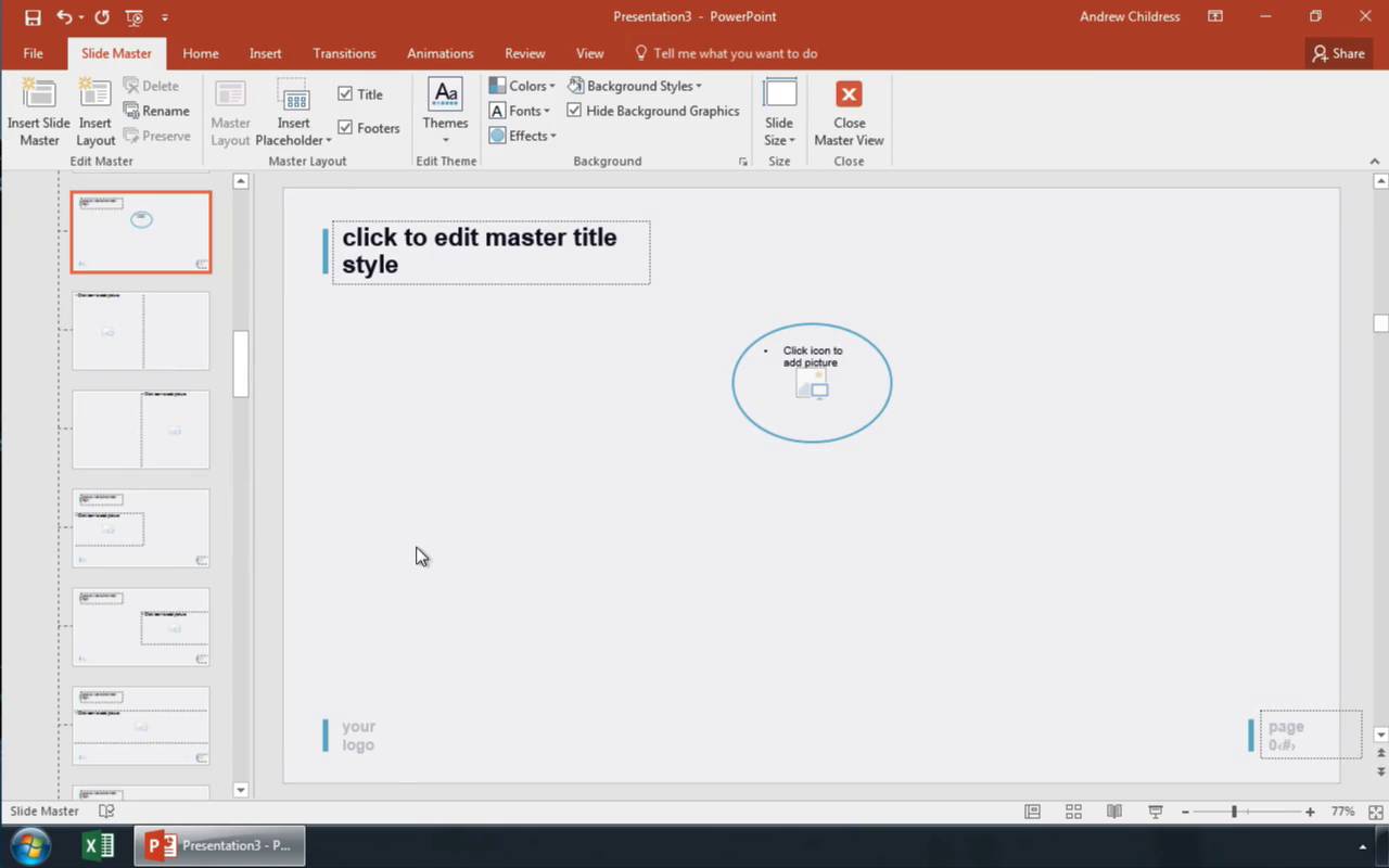 Как можно изменить внешнее оформление слайда в программе microsoft powerpoint