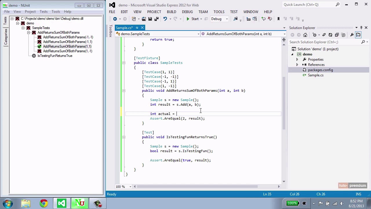 Learning TDD in C# - Test Clean Up