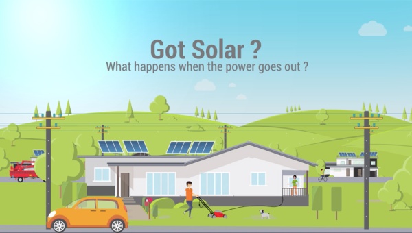 Got solar? What happens when the power goes out?