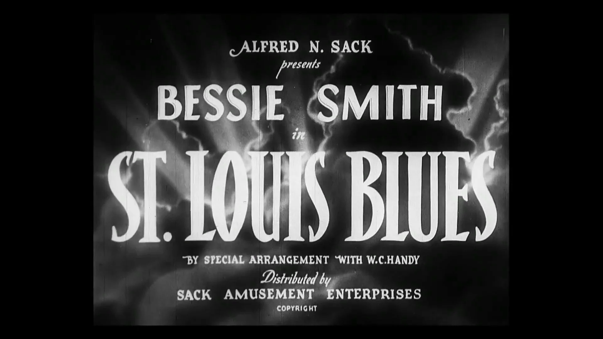 WATCH BESSIE SMITH IN THE 1929 FILM ST LOUIS BLUES FREE ONLINE