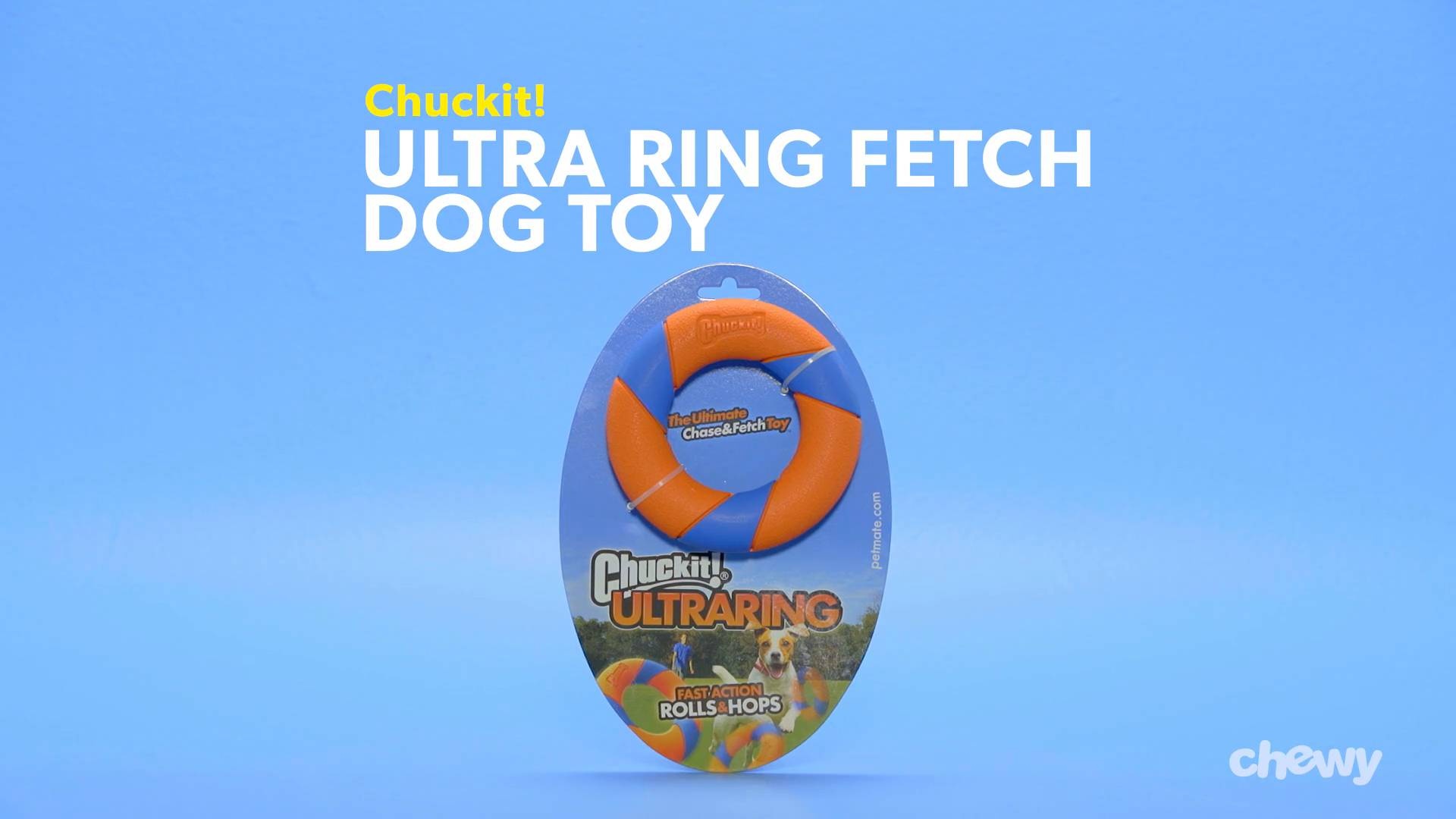 CHUCKIT Ultra Ring Fetch Dog Toy Chewy