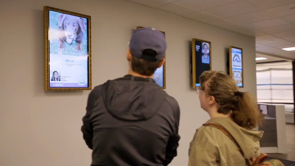 Using Displays to Engage a Younger Workforce