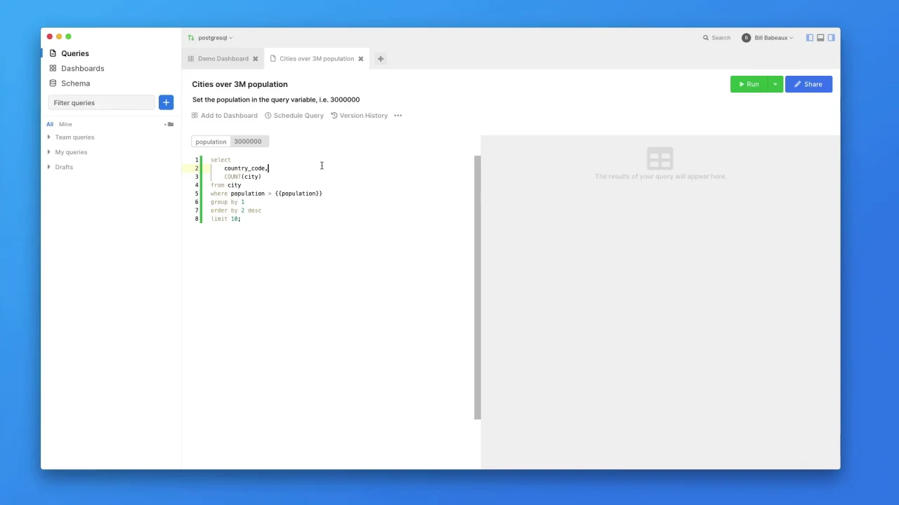 SQL Editor & Client for Teams - IDE for SQL | PopSQL