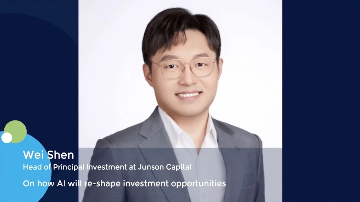 Wei Shen, Head of Principal Investment of Junson Capital, on how AI will  re-shape investment opportunities - ION Analytics