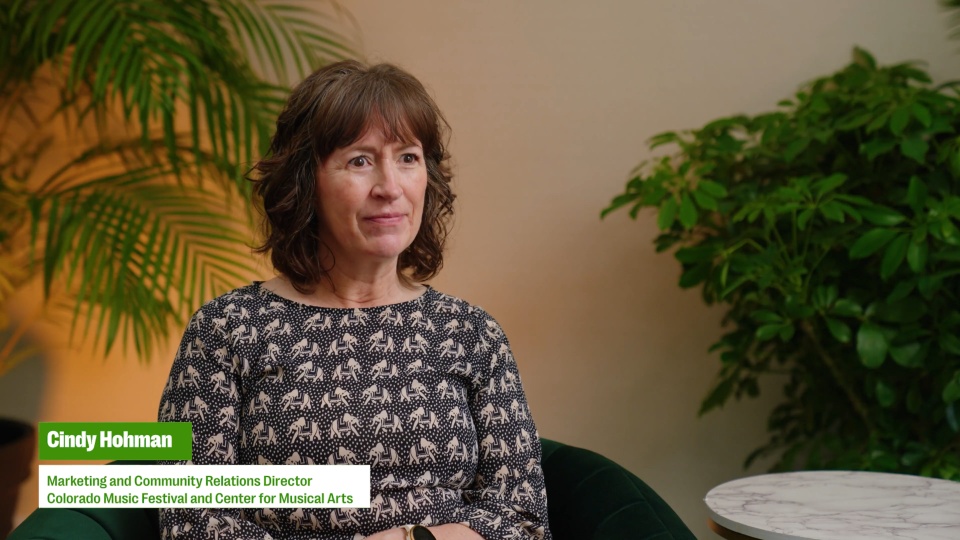 Colorado Music Festival - Customer Success Story (Cindy Hohman - Marketing and Community Relations Director)