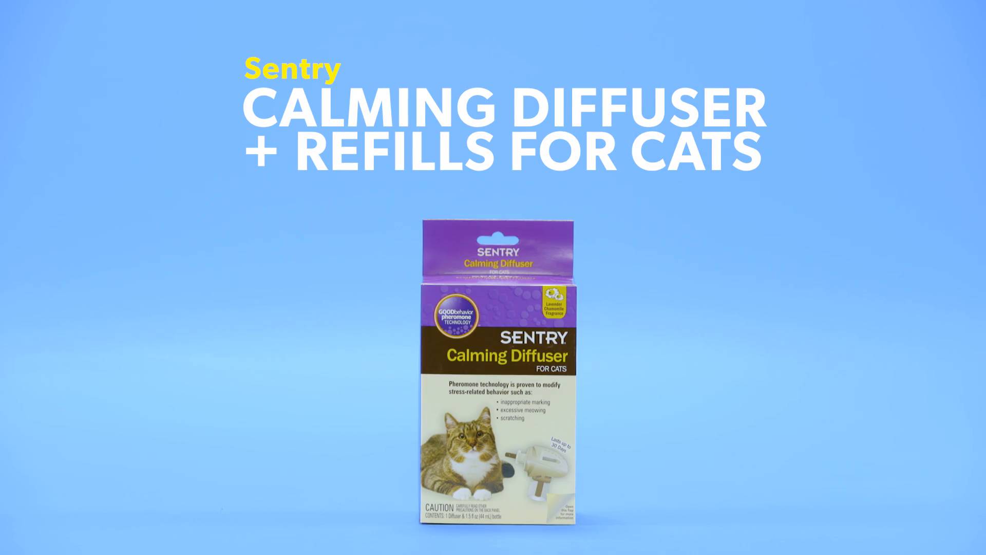 Sentry cat calming diffuser sale