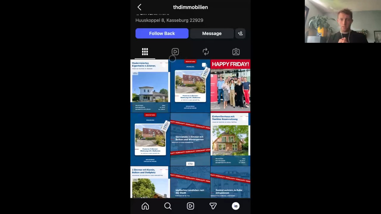 Vorschaubild der Aufzeichnung: Instagram-Accounts live analysiert