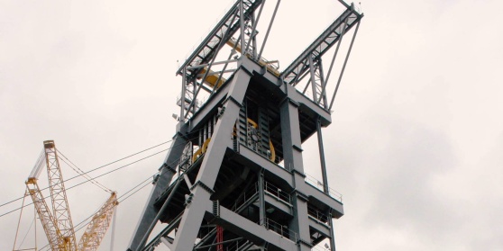 Building the Tallest Steel Headgear for the Mining Industry with Steel Services and Allied Industries Building the Tallest Steel Headgear for the Mining Industry with Steel Services and Allied Industries