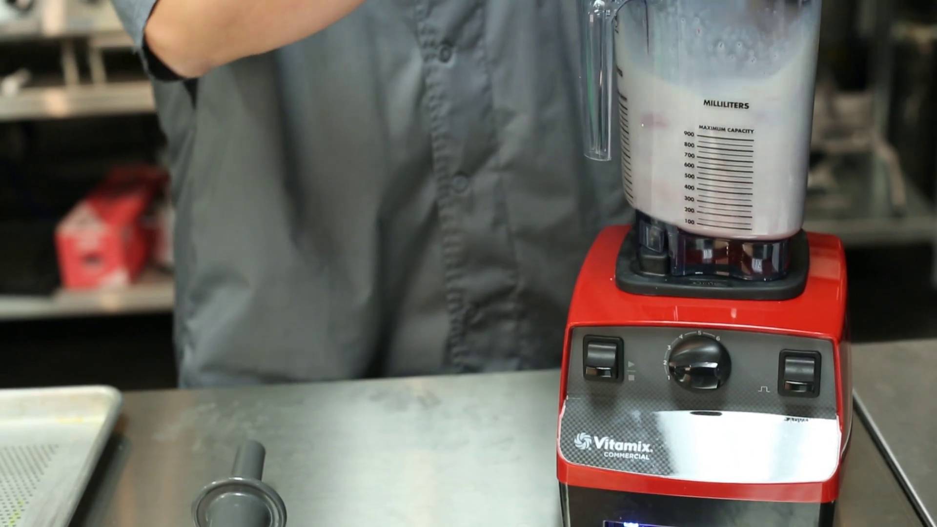 Vitamix drink outlet machine