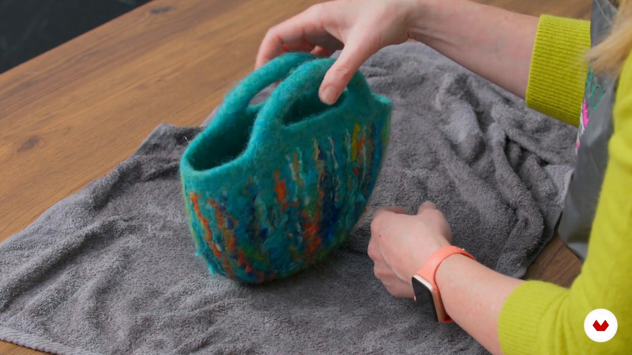 Felting the Grab 2