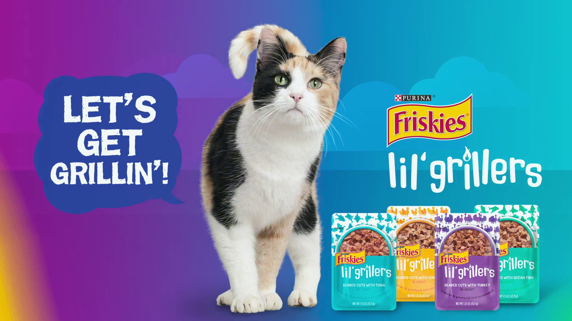 FRISKIES Lil Grillers Chicken Turkey Ocean Fish Tuna Variety