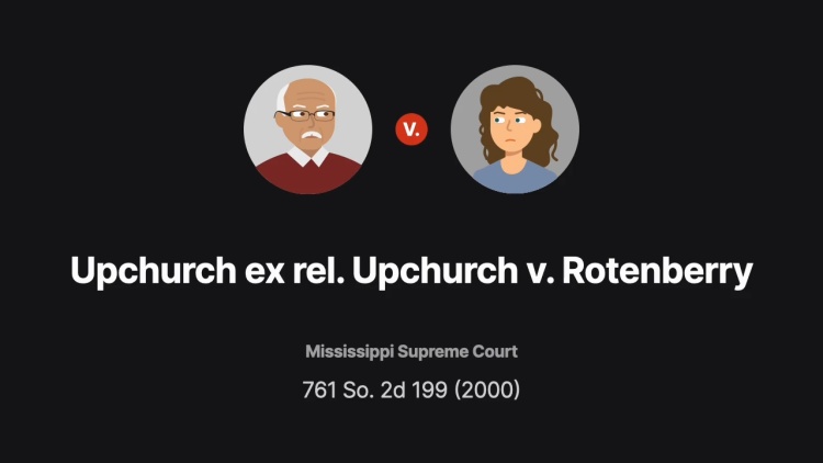 Upchurch v. Rotenberry