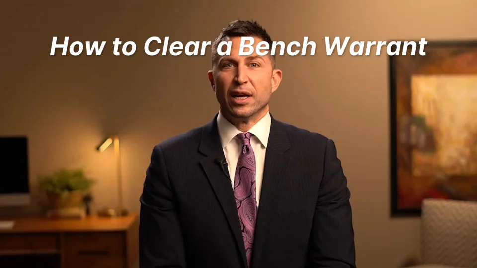 How to Clear a Bench Warrant Without Going to Jail | Khalaf Law Firm