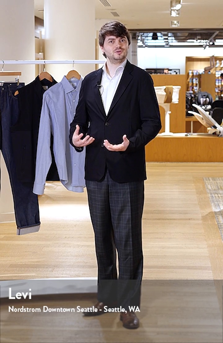 Emporio Armani Rice Stitch Sport Coat | Nordstrom