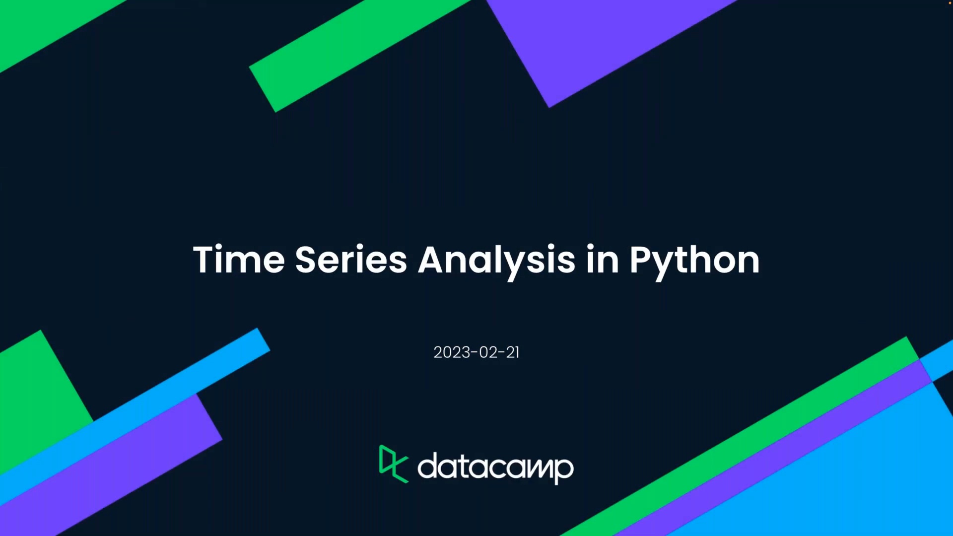 Time Series in Python