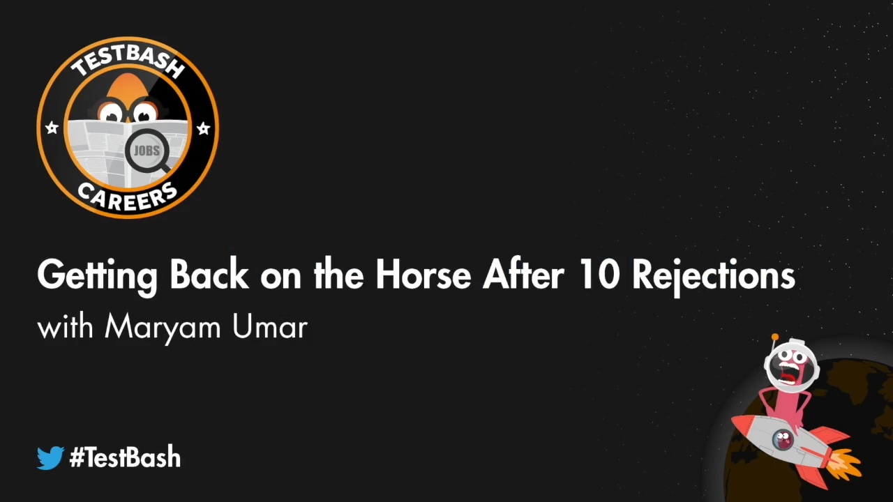 Getting Back on the Horse After 10 Rejections - Maryam Umar image