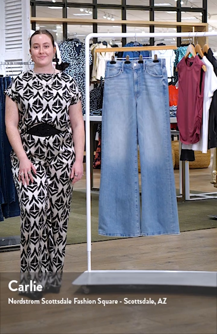 MOTHER The Hustler Roller Sneak Jeans | Nordstrom