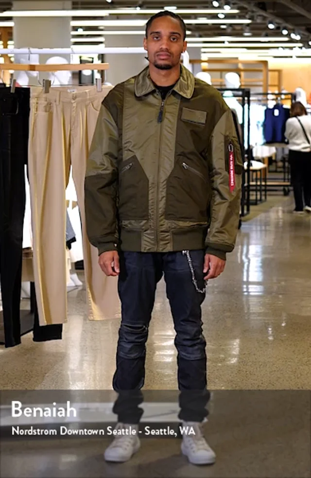ジャケット・アウター 00s Alpha industries CWU flight jacket Alpha Industries Men's CWU 45-P Flight Jacket (XS, Black) at