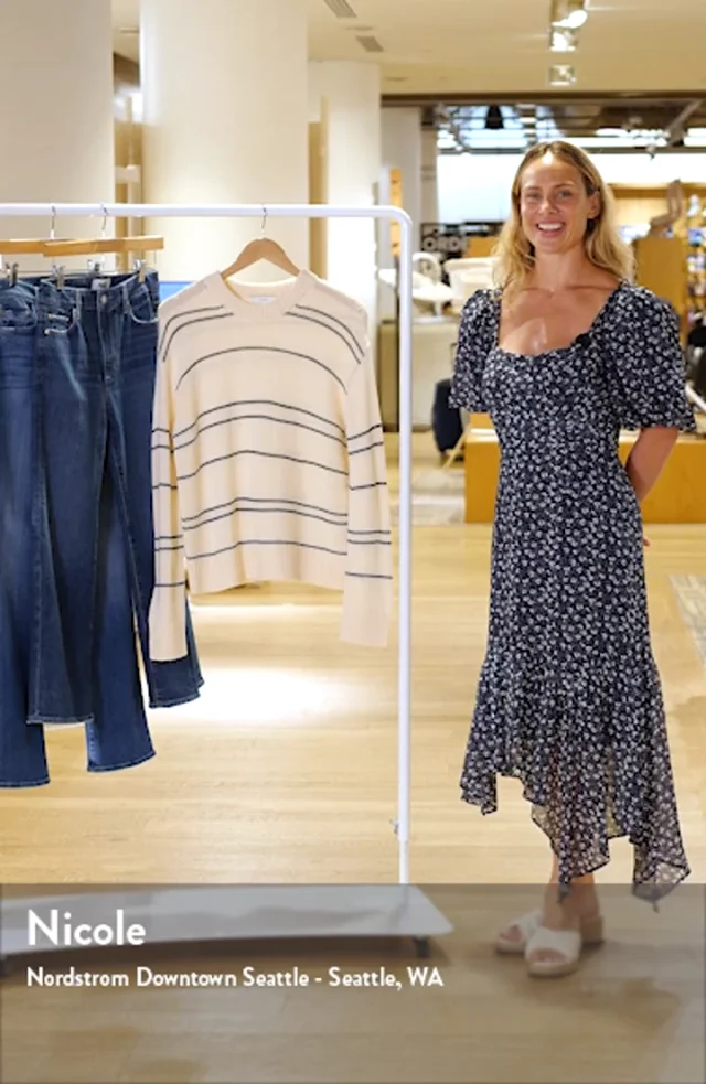 Vince Variegated Stripe Wool Blend Sweater Nordstrom