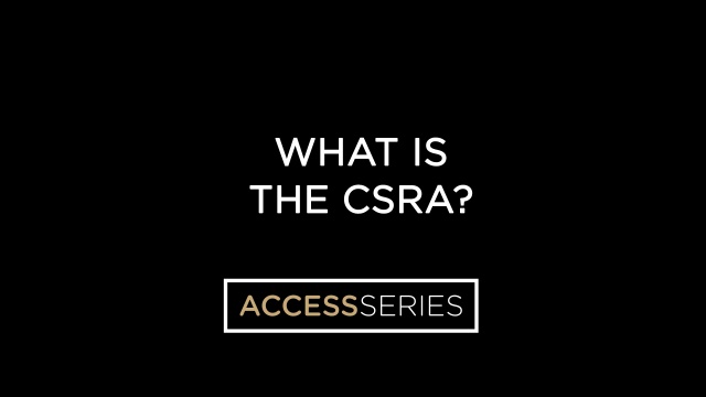What is the CSRA?