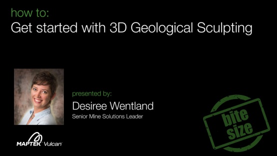 How to: Get started with 3D Geological Sculpting