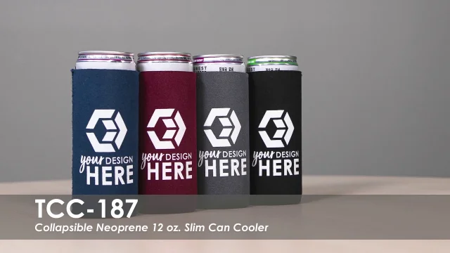 Promotional 12 oz. Slim Can Cooler