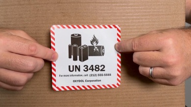 Custom Lithium Battery Mark