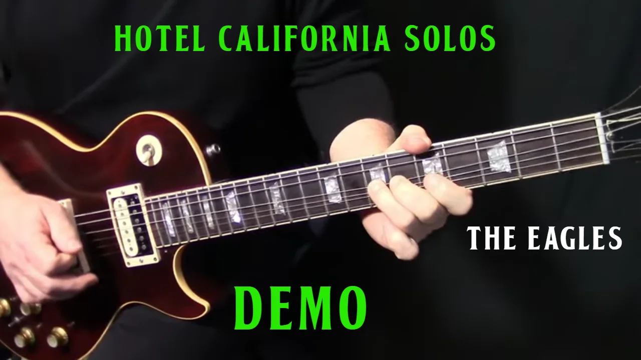 Comment jouer le solo de Hotel California? (part#1) #hotelcalifornia  #eagles #coursguitare 