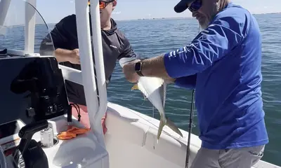 Beautiful day on the water with Captain Kyle