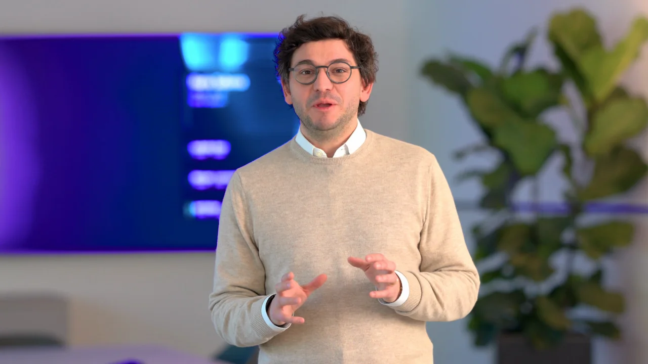 Career header background video