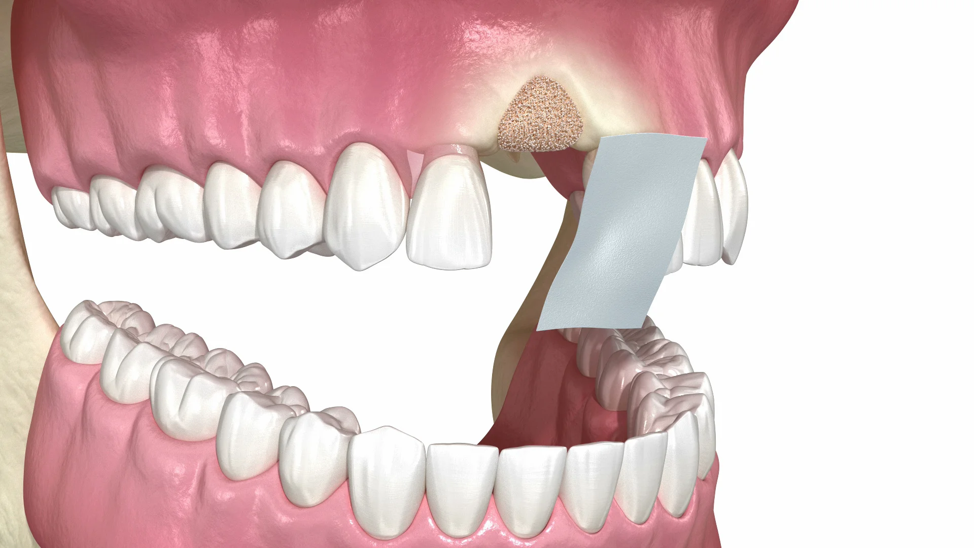 Modern oral surgery practice with advanced technology