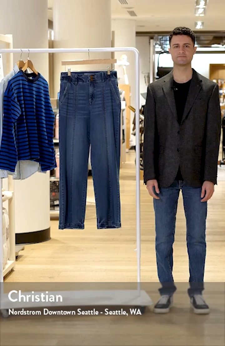 k*n様 ER Emma DENIM ブルーストレートデニム Wit & Wisdom Emma Skyrise Seamed Wide Leg Jeans | Nordstrom